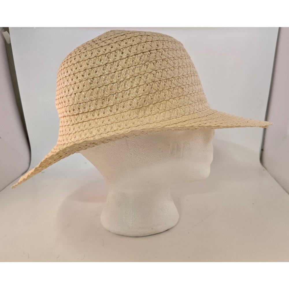 Straw Beach Hat Boho Adult Womens Sunhat Casual Outdoor Beach Ocean Sun Garden - Picture 4 of 9